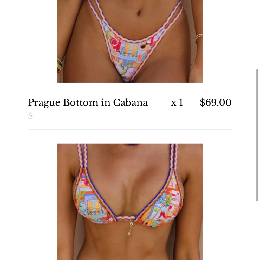 BYDEE Prague Bottoms in Cabana Small